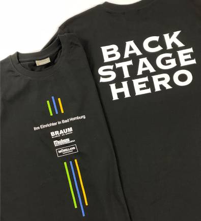 Corporate Fashion Referenz: Back Stage Hero